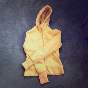 Lululemon scuba hoodie. Yellow.